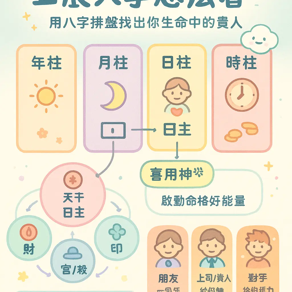 生辰八字怎麼看 - 八字排盤