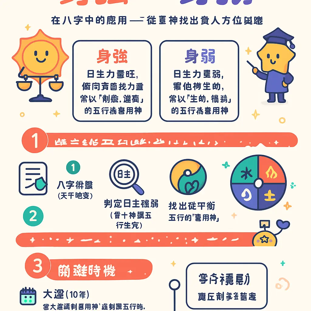生辰八字查詢 - 身強身弱