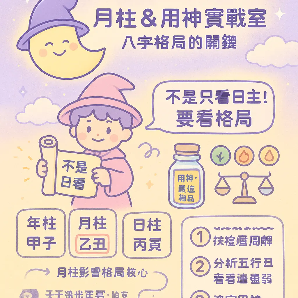 八字哪八字 - 月柱