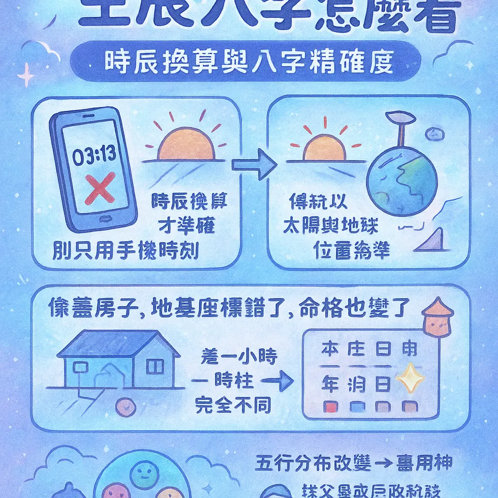 生辰八字怎麼看 - 命理師