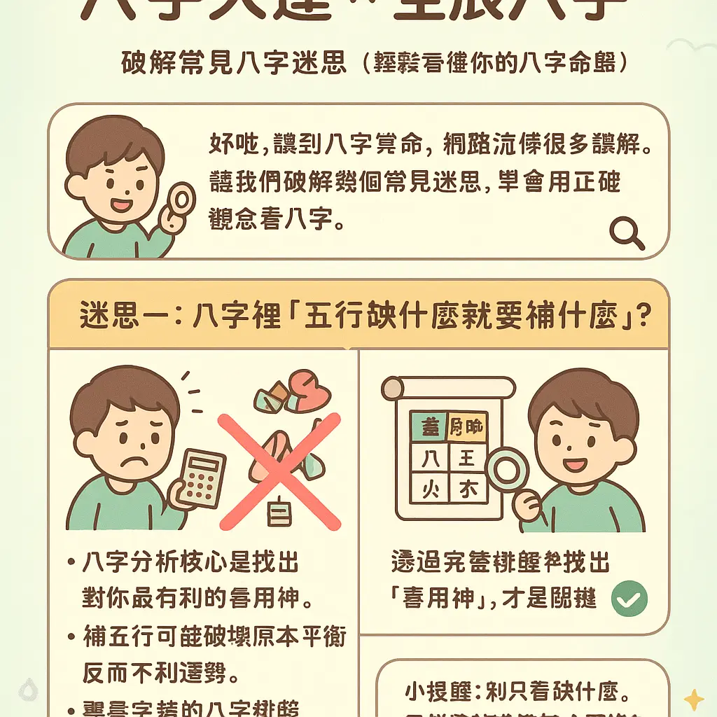 生辰八字查詢 - 八字大運