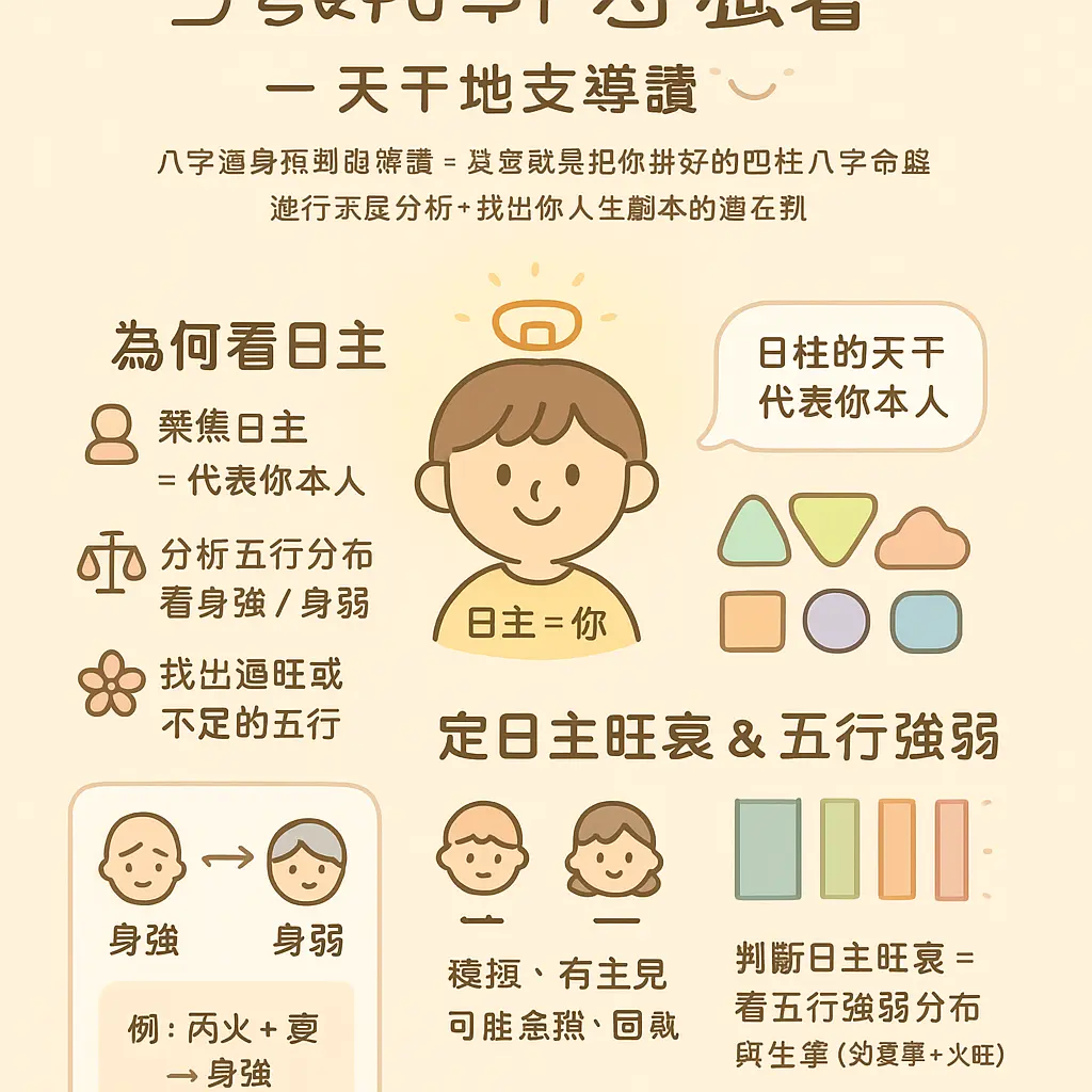 生辰八字怎麼看 - 天干地支