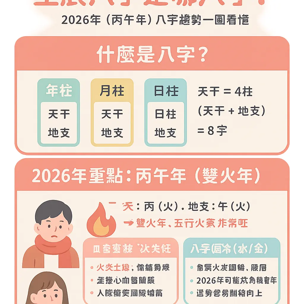 生辰八字是哪八字 - 命理學