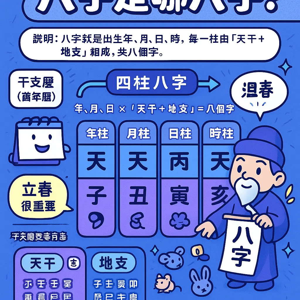 八字哪八字 - 生辰八字