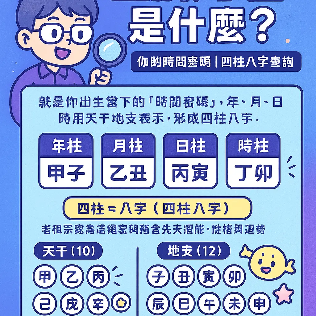 生辰八字查詢對照表 - 生辰八字