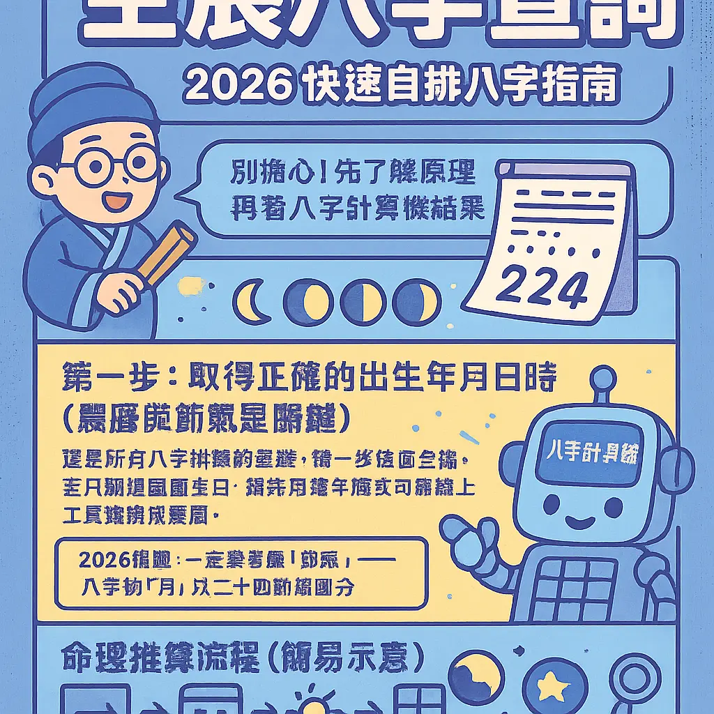 生辰八字查詢 - 生辰八字