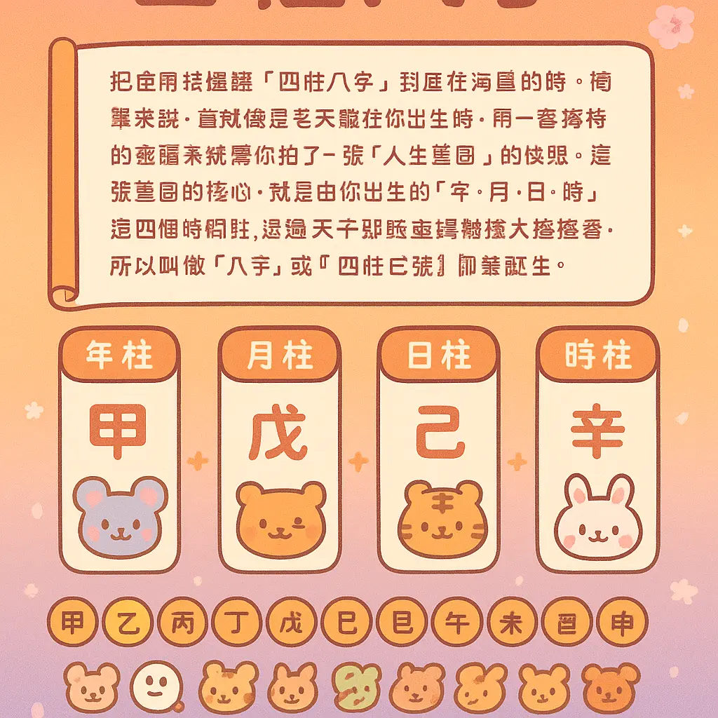 生辰八字查詢 - 天干地支