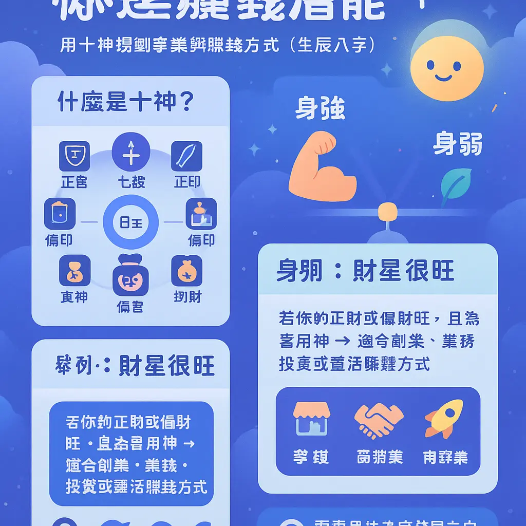 生辰八字计算器 - 身強身弱