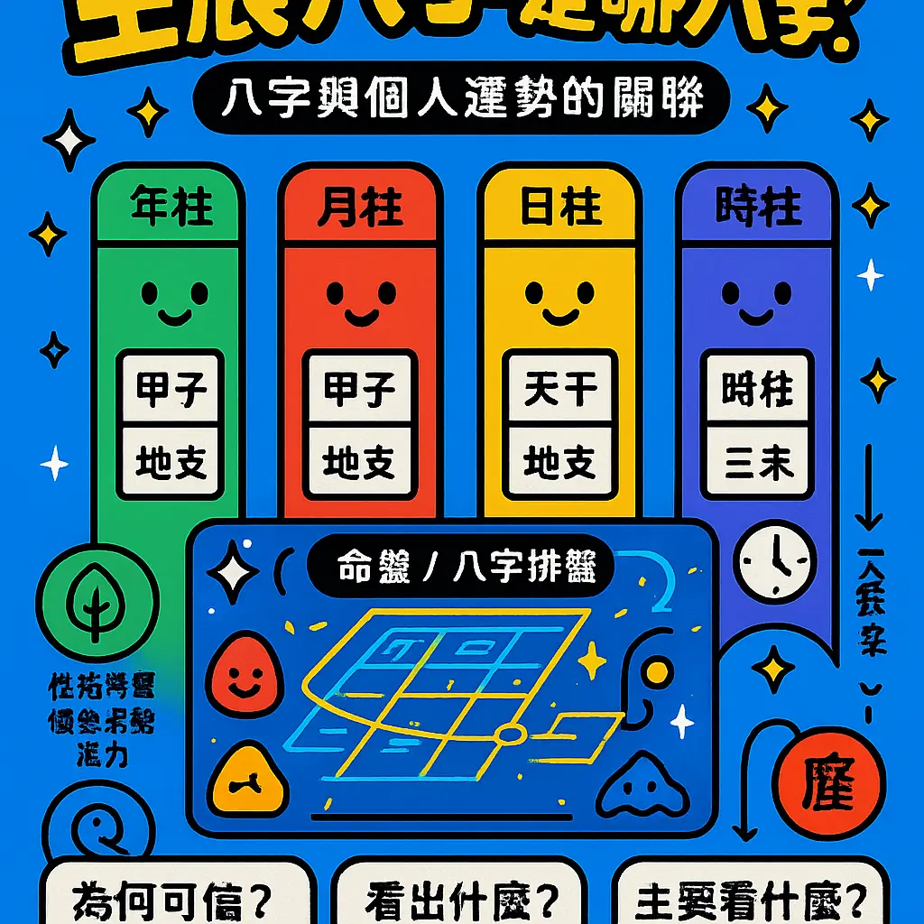 生辰八字是哪八字 - 八字命理